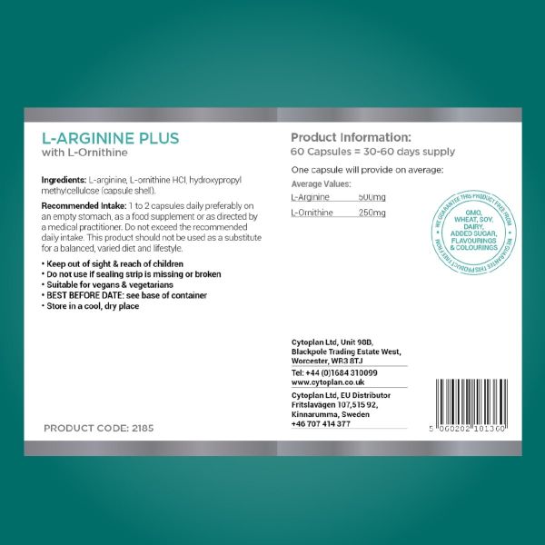 injectable l carnitine subq NOW L-Ornithine 500mg 60 Capsules